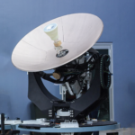 EM Solutions King Cobra is a two-metre class naval maritime satcom terminal, with full extended Ka Band and simultaneous X-Band coverage and enabled to access GEO, MEO, HEO and LEO satellite constellations.
